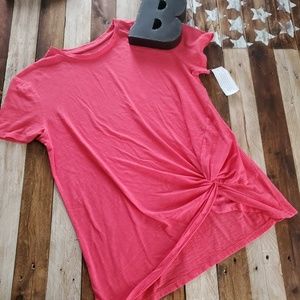 Side knot workout top, NWT